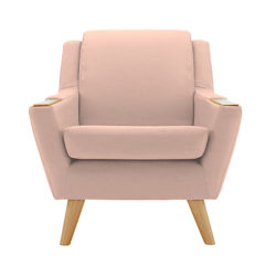 G Plan Vintage The Fifty Five Armchair Brush Rose